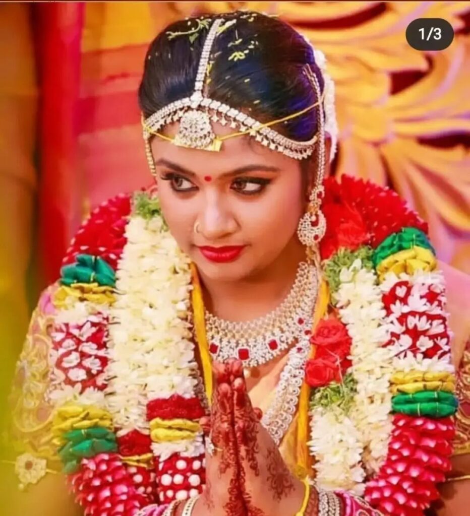 tamil indian wedding makeup